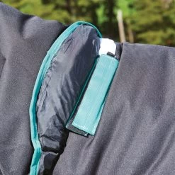 Weatherbeeta Green-Tec 900D Detach-A-Neck Medium 220g - Black/bottle Green , 120 -Weatherbeeta Weatherbeeta Green Tec 900D Detach A Neck Medium 220g Black Bottle Green 7546 5