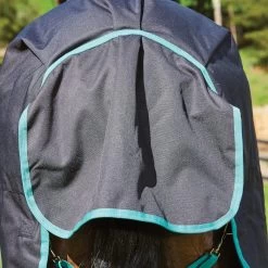 Weatherbeeta Green-Tec 900D Detach-A-Neck Medium 220g - Black/bottle Green , 120 -Weatherbeeta Weatherbeeta Green Tec 900D Detach A Neck Medium 220g Black Bottle Green 7546 7