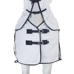 Weatherbeeta Kool Coat Airstream III Combo Mit Verdecktem Bauchgurt - White/Navy, 120 -Weatherbeeta Weatherbeeta Kool Coat Airstream III Combo mit verdecktem Bauchgurt 9461 1