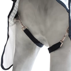 Weatherbeeta Kool Coat Airstream III Combo Mit Verdecktem Bauchgurt - White/Navy, 120 -Weatherbeeta Weatherbeeta Kool Coat Airstream III Combo mit verdecktem Bauchgurt 9461 6