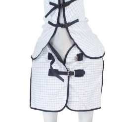 Weatherbeeta Kool Coat Classic III Combo Mit Bauchgurten - White/Navy, 120 -Weatherbeeta Weatherbeeta Kool Coat Classic III Combo mit Bauchgurten 9462 2