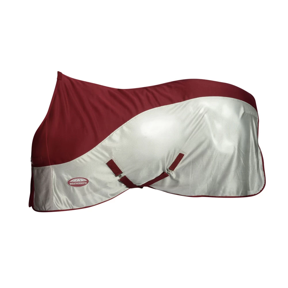 Weatherbeeta Micro-Air Abschwitzdecke Standard - Burgundy/Grey, 125 2 Weatherbeeta Micro-Air Abschwitzdecke Standard - Burgundy/Grey, 125 – Bild 2