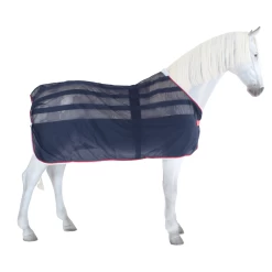 Weatherbeeta Scrim Cooler Standard Abschwitzdecke - Navy/red/white -Weatherbeeta Weatherbeeta Scrim Cooler Standard Abschwitzdecke navy red white 8450