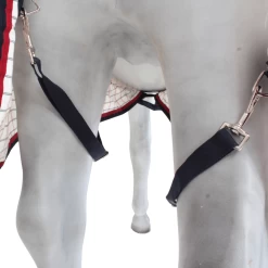 Weatherbeeta Sommerdecke Lite III Standard - White/Navy/Red, 145 -Weatherbeeta Weatherbeeta Sommerdecke Lite III Standard 9596