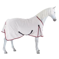 Weatherbeeta Sommerdecke Lite III Standard - White/Navy/Red, 145 -Weatherbeeta Weatherbeeta Sommerdecke Lite III Standard 9596 1