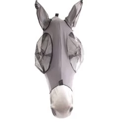 Weatherbeeta Stretch Fliegenmaske Mit Ohrenschutz - Grey/black , Kleines Pony -Weatherbeeta Weatherbeeta Stretch Bug Eye Saver With Ears Grey Black 7364 2