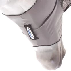 Weatherbeeta Stretch Fliegenmaske Mit Ohrenschutz - Grey/black , Kleines Pony -Weatherbeeta Weatherbeeta Stretch Bug Eye Saver With Ears Grey Black 7364 3