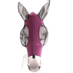 Weatherbeeta Stretch Fliegenmaske Mit Ohrenschutz - Purple/black , Pony -Weatherbeeta Weatherbeeta Stretch Bug Eye Saver With Ears Purple Black 6394 2