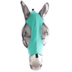Weatherbeeta Stretch Fliegenmaske Mit Ohrenschutz - Turquoise/black , Kleines Pony -Weatherbeeta Weatherbeeta Stretch Bug Eye Saver With Ears Turquoise Black 7366 2