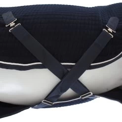 Weatherbeeta Thermocell Abschwitzdecke Standard - Navy/White, 120 -Weatherbeeta Weatherbeeta Thermocell Cooler Standard Neck 9475 8