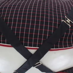 Weatherbeeta Waffelabschwitzdecke Standard - Navy/Red/White, 125 -Weatherbeeta Weatherbeeta Waffle Cooler Standard Neck 9476 3