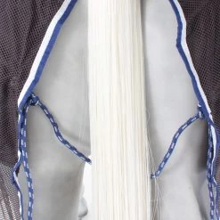 Weatherbeeta Wick Dri II Cooler Combo - Charcoal/blue/white , 135 -Weatherbeeta Weatherbeeta Wick Dri II Cooler Combo Neck Charcoal Blue White 7562 15